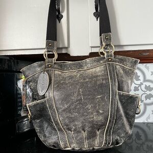 Pelle Studio Distressed Leather Tote